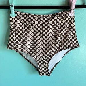 🆕 Dodo Bar Or Jenna Floral High Waisted Bikini Bottoms
